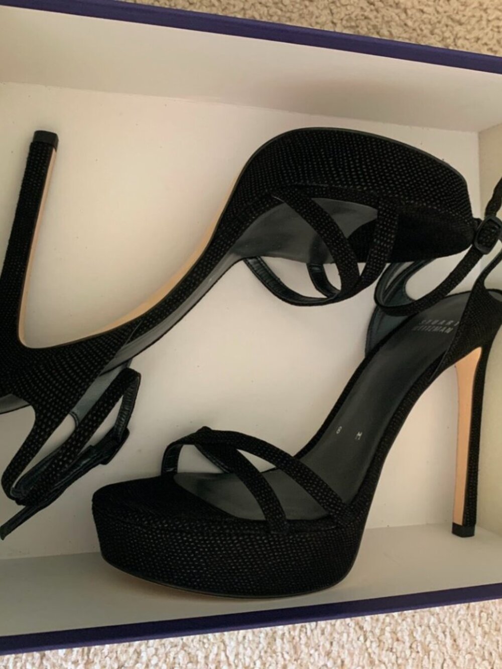 STUART WEITZMAN BRIDAL & EVENING BEBARE SANDAL - Picture 3 of 4
